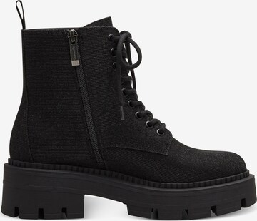 TAMARIS Lace-Up Ankle Boots in Black