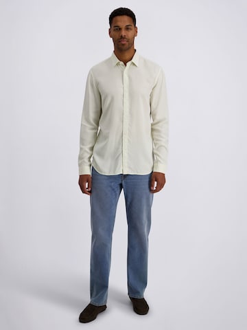 PIERRE CARDIN Comfort fit Overhemd in Wit