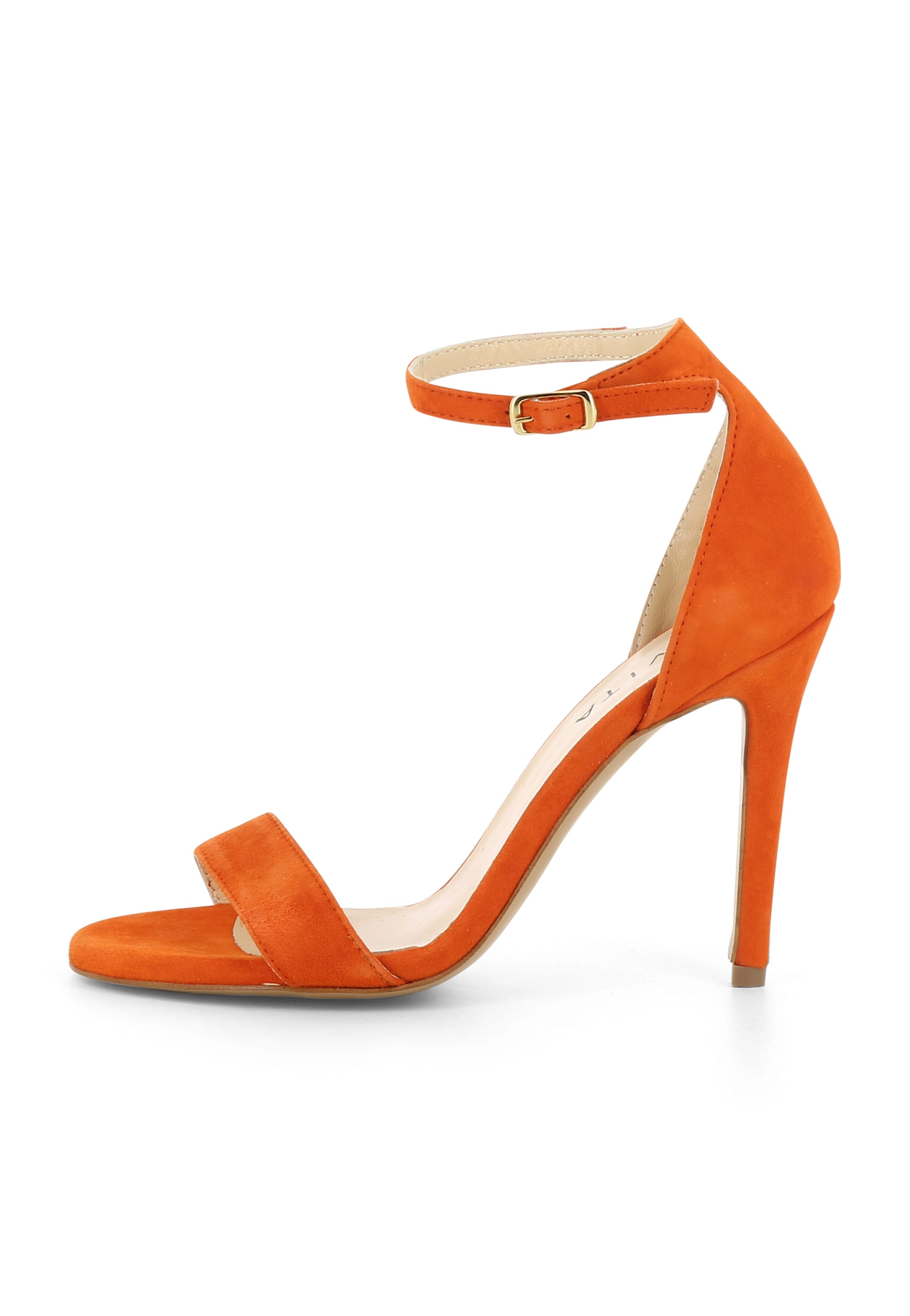 Sandales à lanières 'EVA' EVITA en orange : devant