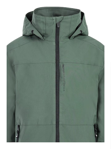 PROTEST Athletic Jacket 'PRTFlynto JR' in Green