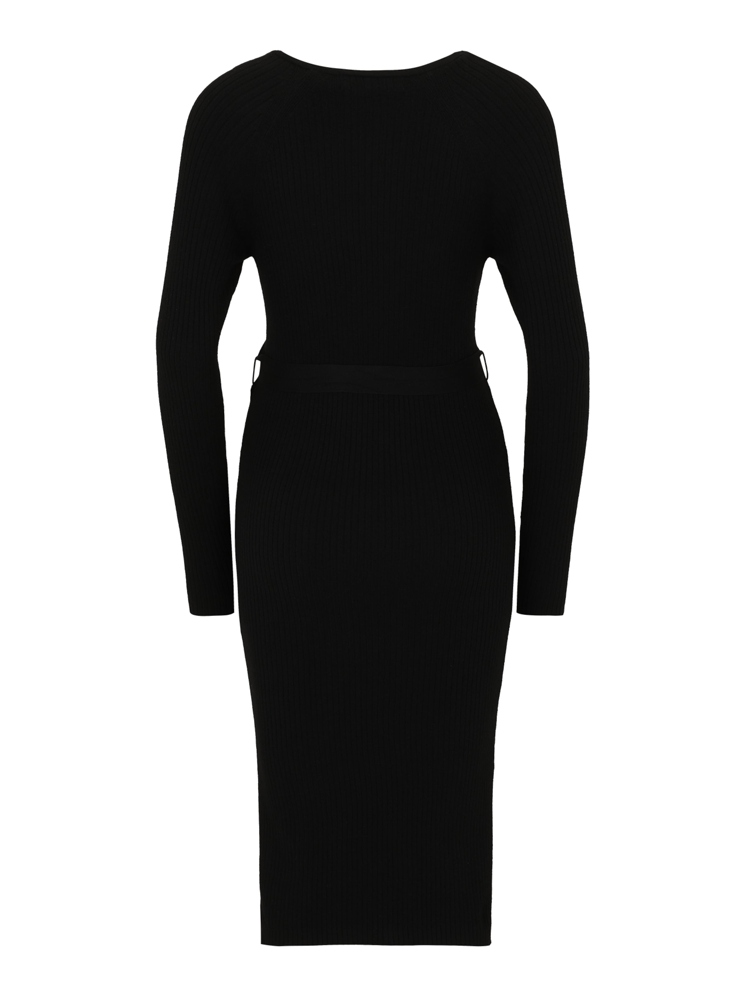 Vero Moda Maternity Pletena obleka 'VMMSaba' | črna barva