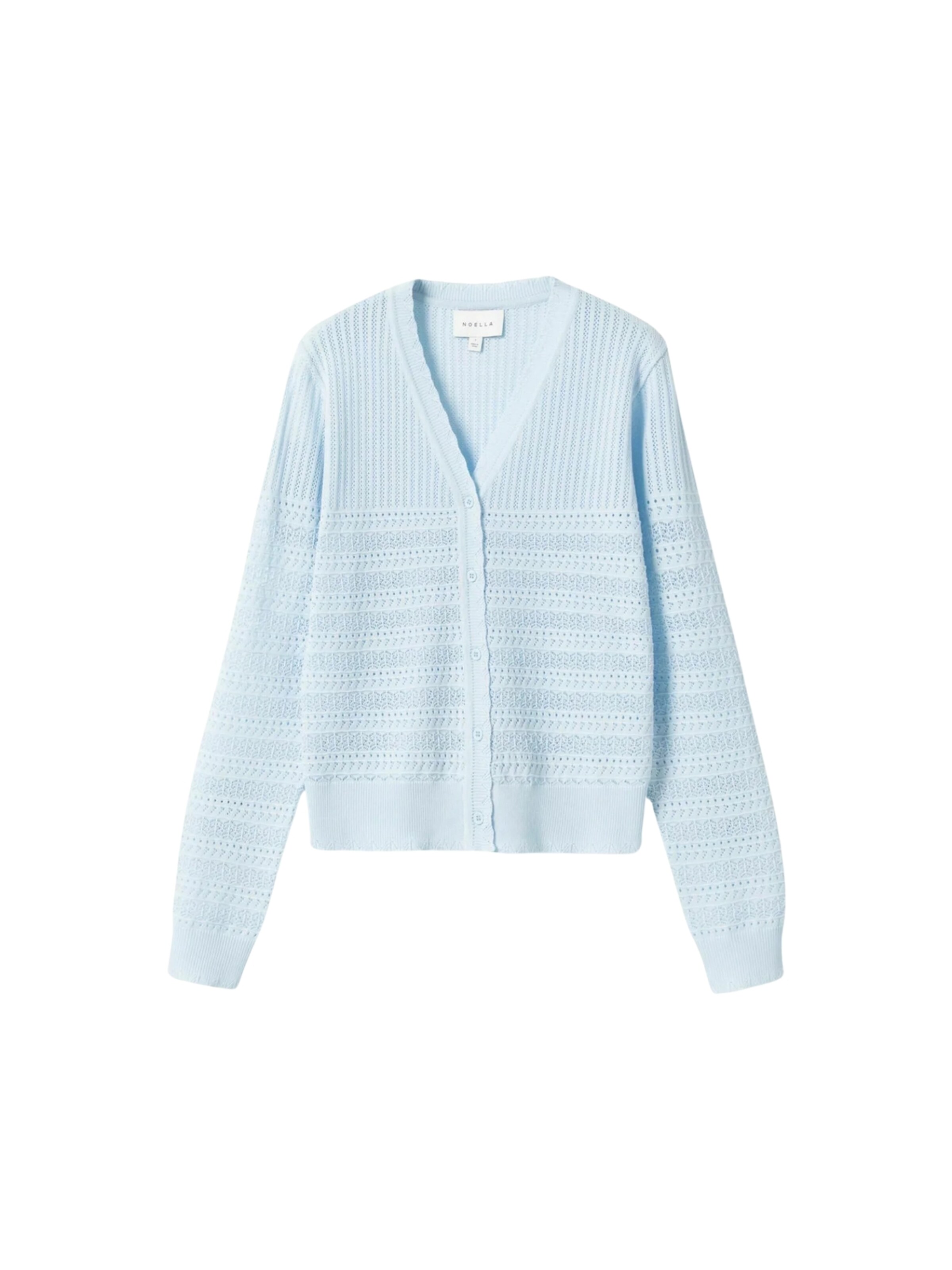 Noella Sweater ' N-Margrit ' in Blau: Vorderseite