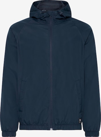!Solid Between-season jacket 'Franno' in Blue: front