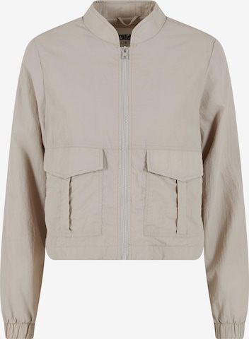 Urban Classics Přechodná bunda – šedá: přední strana