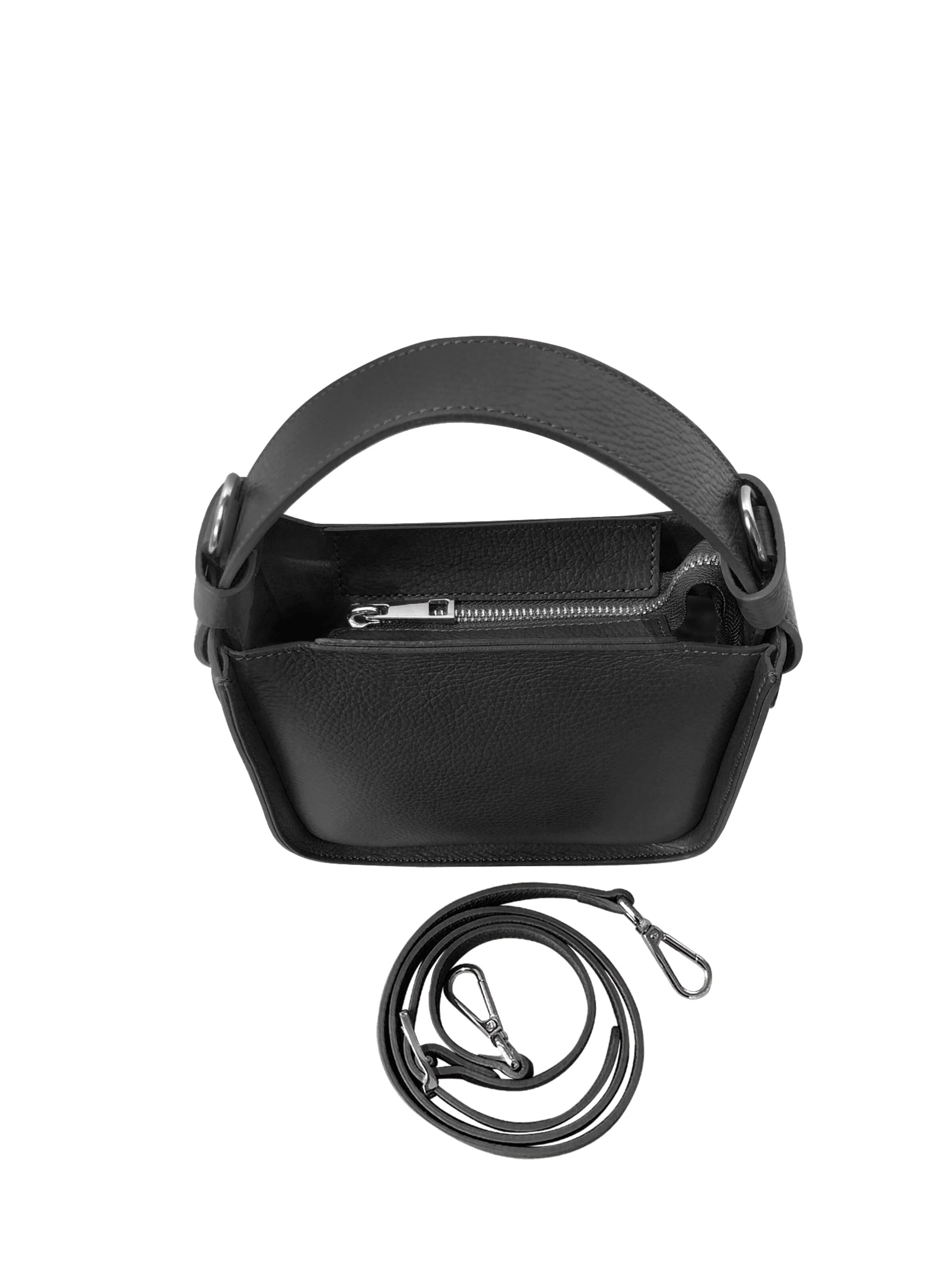 Borsa a mano 'Duplo' di LeParmentier in nero