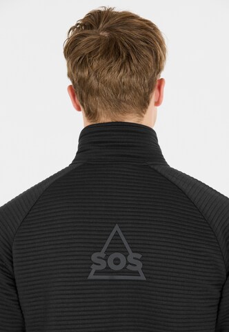 SOS Sportsweatvest 'Muju' in Blauw