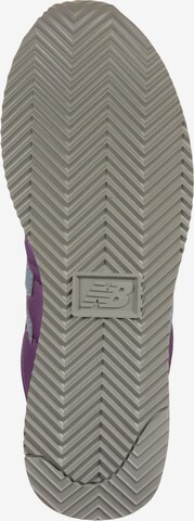 Baskets basses new balance en violet