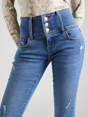 ONLY Skinny Jeans 'ANEMONE' in Blauw