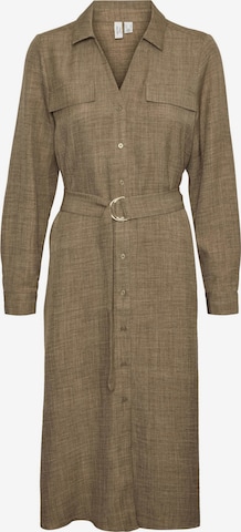 Robe-chemise 'Vica' VERO MODA en vert : devant