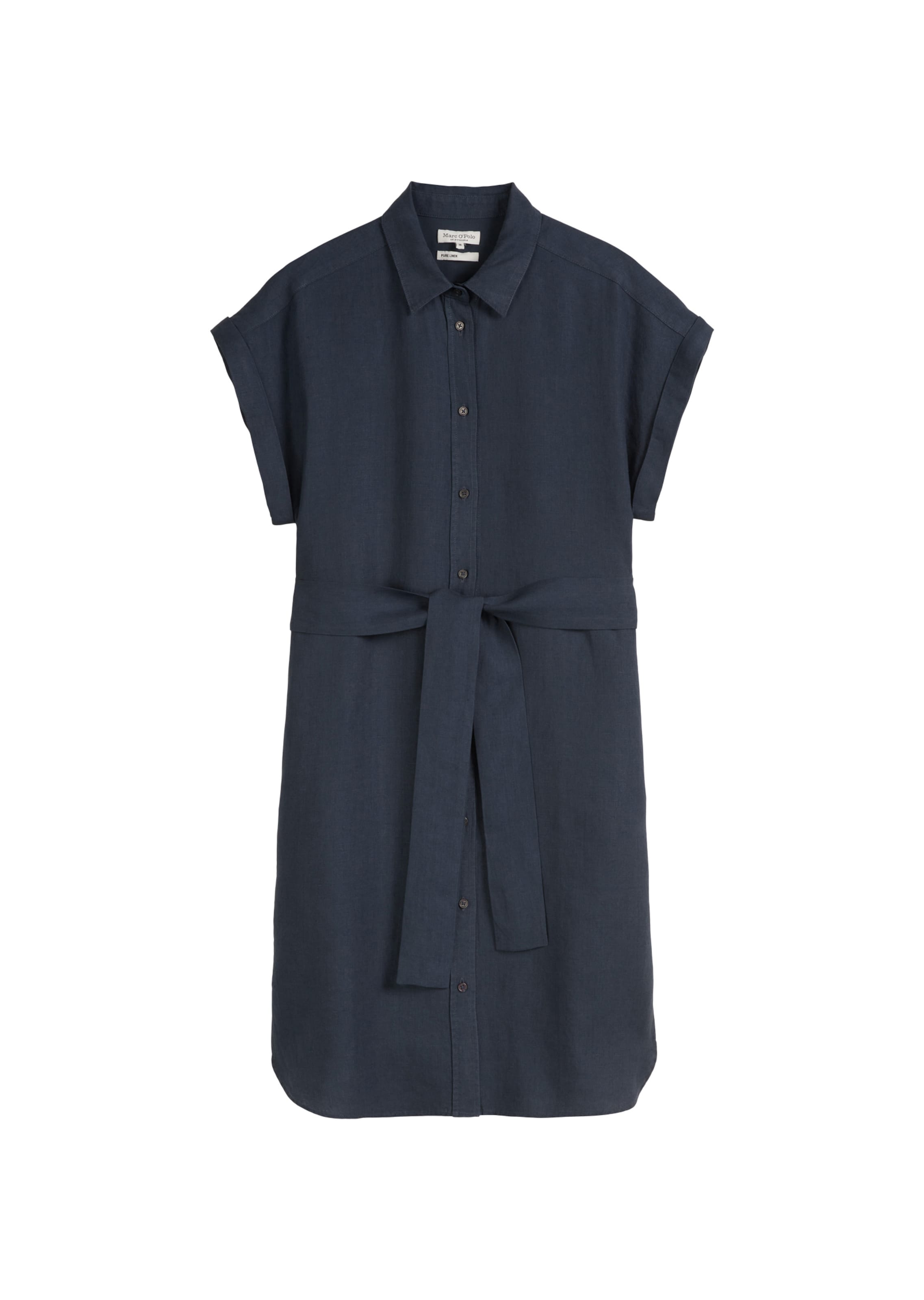 Marc O'Polo Shirt Dress in Blue: front