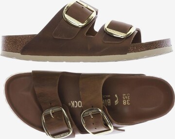 BIRKENSTOCK Sandals & High-Heeled Sandals in 38 in Brown: front