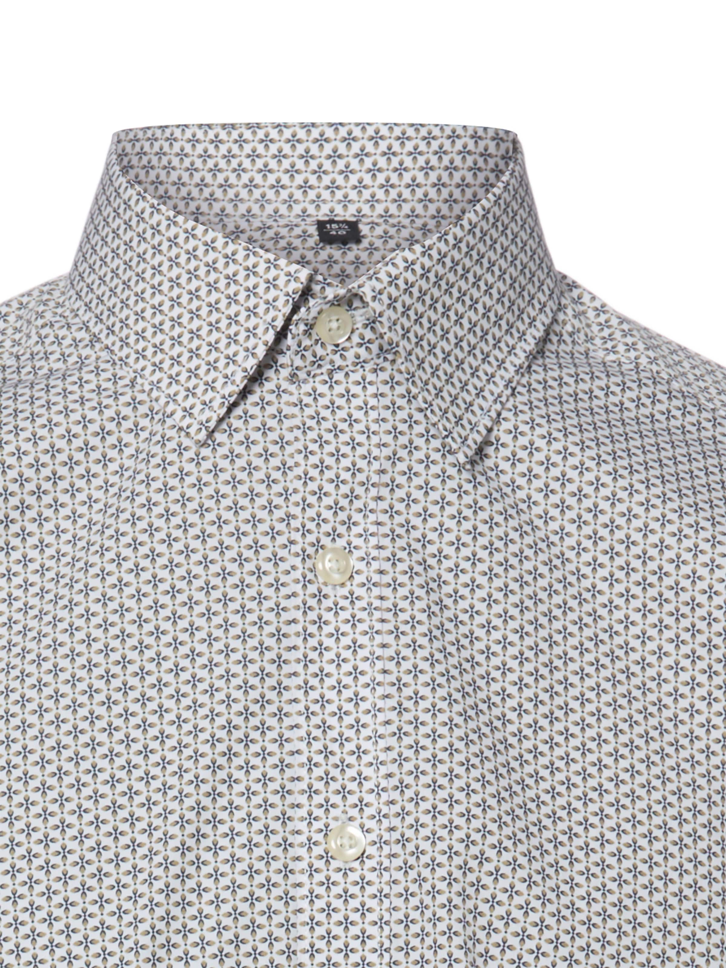 Coupe regular Chemise Finshley & Harding en blanc