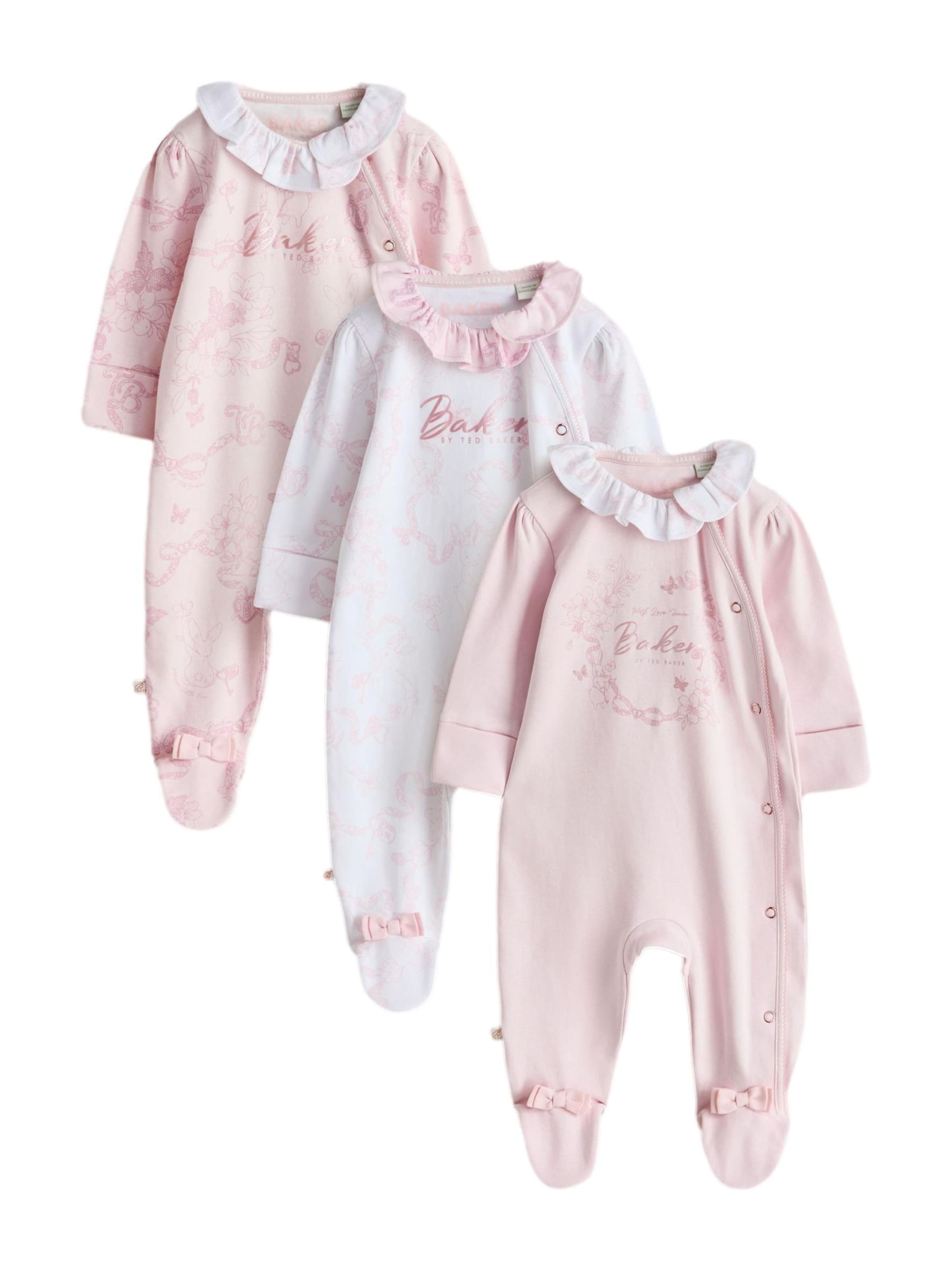 Baker by Ted Baker Ruhák alváshoz - rózsaszín: elől