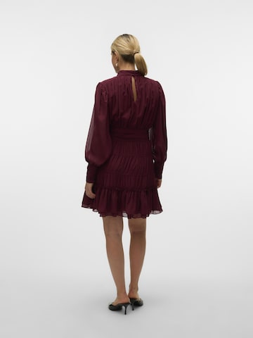 VERO MODA Jurk 'VMBirdie' in Rood