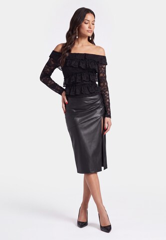 faina - Blusa en negro