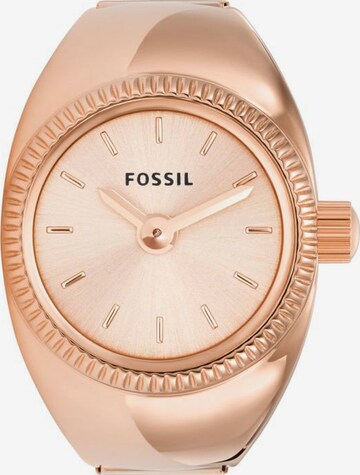 FOSSIL Uhr in Gold: predná strana