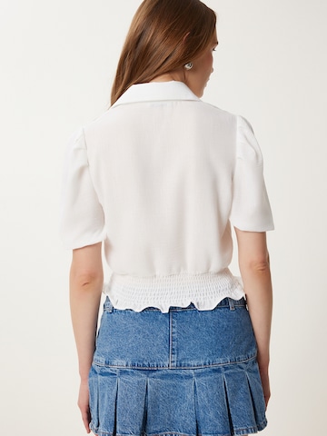 Happiness İstanbul Blúz - fehér