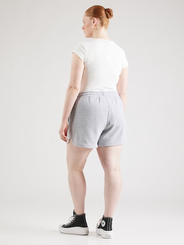 Noisy May Curve Regular Trousers 'NMALDEN' in Grey