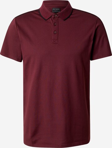 raudona GUESS Marškinėliai 'QUATTRO': priekis