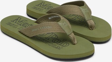 Marc O'Polo T-Bar Sandals in Green