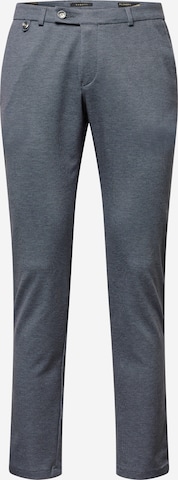 Pantalon chino bugatti en gris : devant