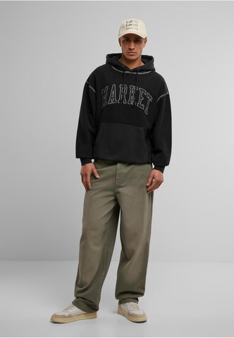 MARKET Sweatshirt 'Reverse Arc' in Schwarz