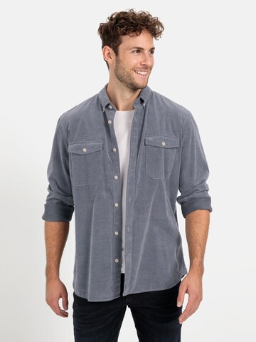 CAMEL ACTIVE Regular Fit Hemd in Blau: Vorderseite