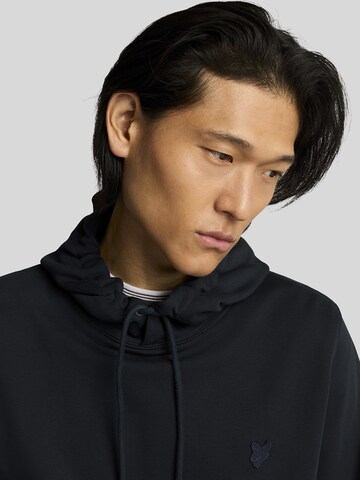 Lyle & Scott Sweatshirt 'Superfine' in Zwart