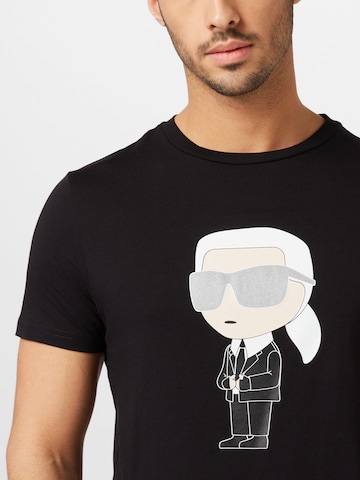 Maglietta di Karl Lagerfeld in nero