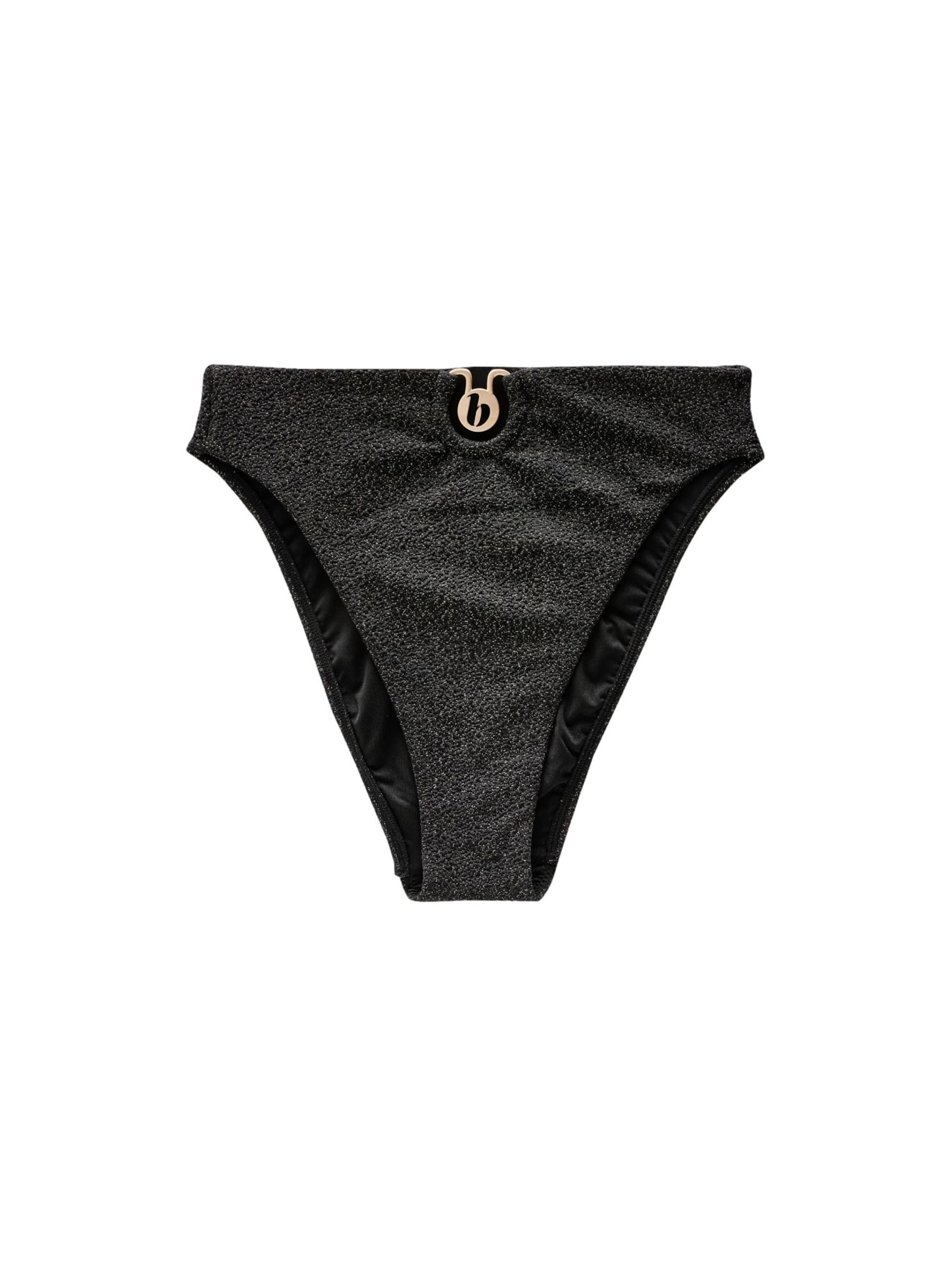 B by Ted Baker Bikinihose in Schwarz: Vorderseite