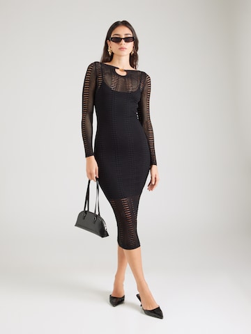 GUESS by Marciano Strikkekjole 'EMMA' i svart