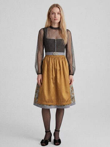 SPIETH & WENSKY Dirndl 'Kleopatra' in Black: front