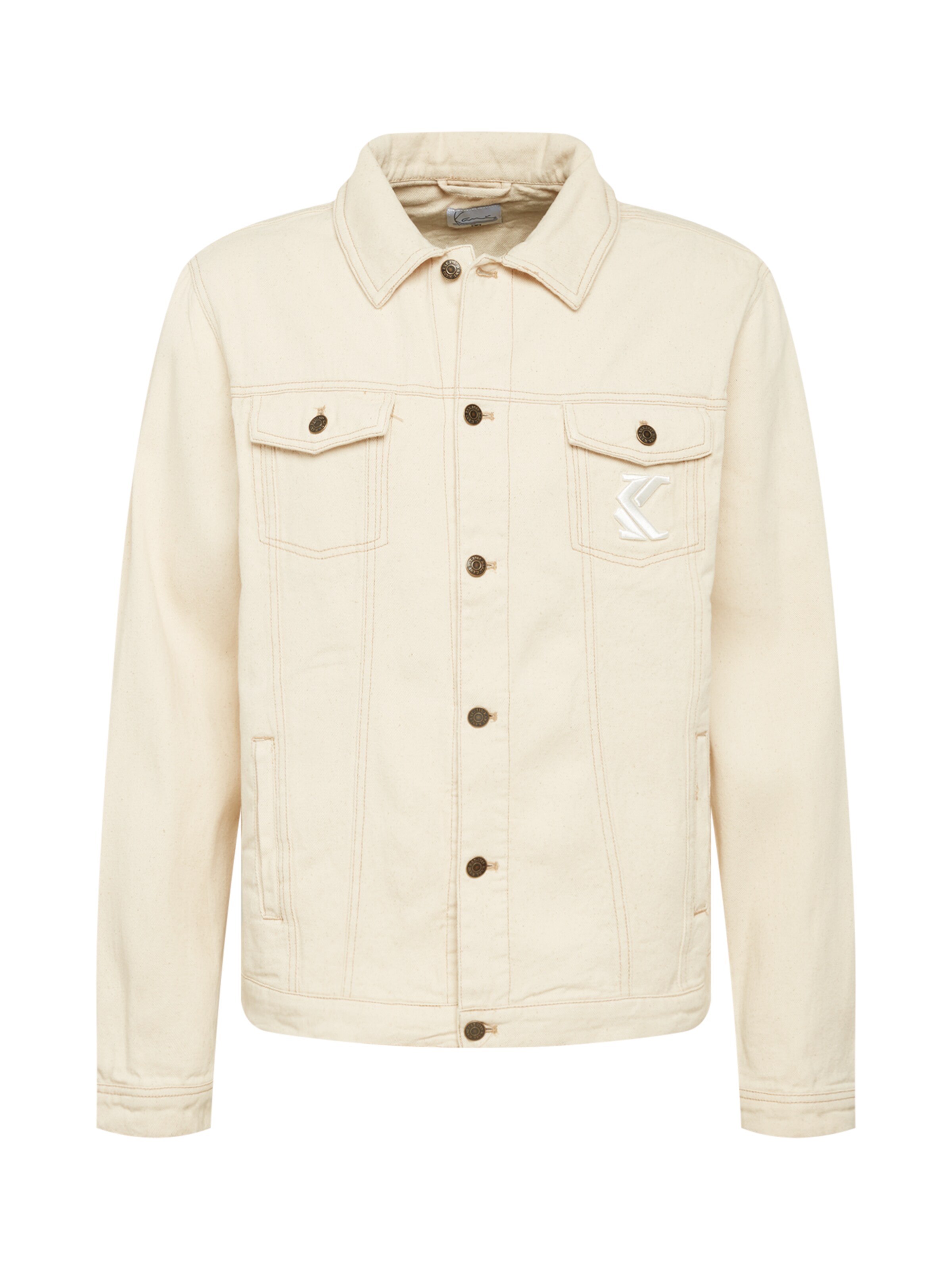 Karl Kani Φθινοπωρινό και ανοιξιάτικο μπουφάν σε μπεζ: μπροστά