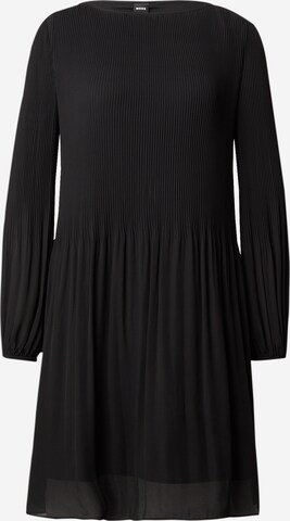 BOSS Sukienka 'Dasie' w kolorze czarny: przód