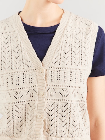 Gilet in maglia di ONLY in grigio