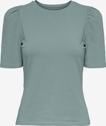 T-shirt ONLY en bleu : devant
