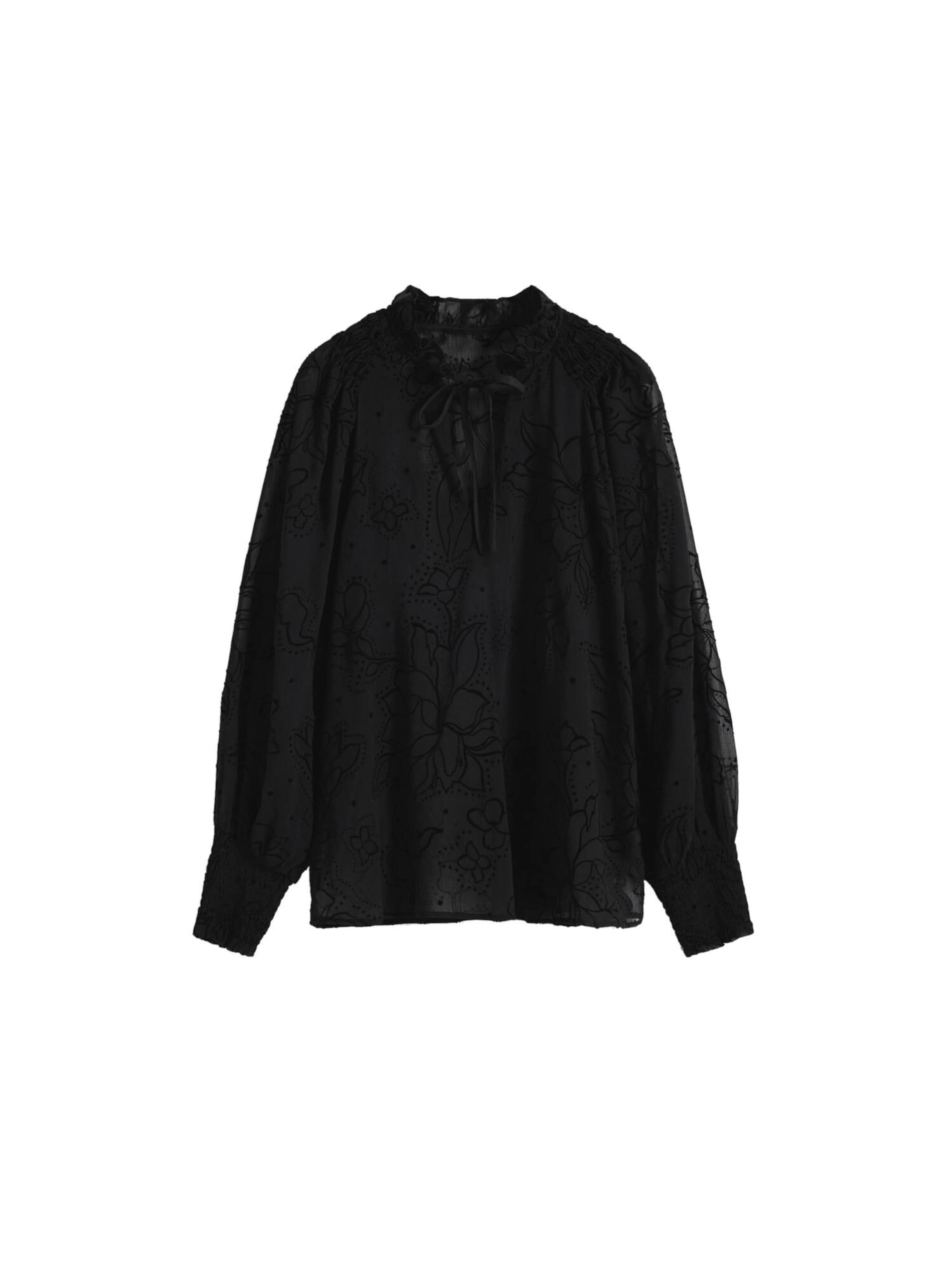 Camicia da donna di Desigual in nero: frontale