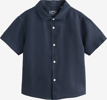 Superdry & Co Comfort Fit Hemd in Blau: Vorderseite