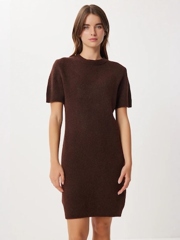 Abito in maglia di Happiness İstanbul in marrone: frontale