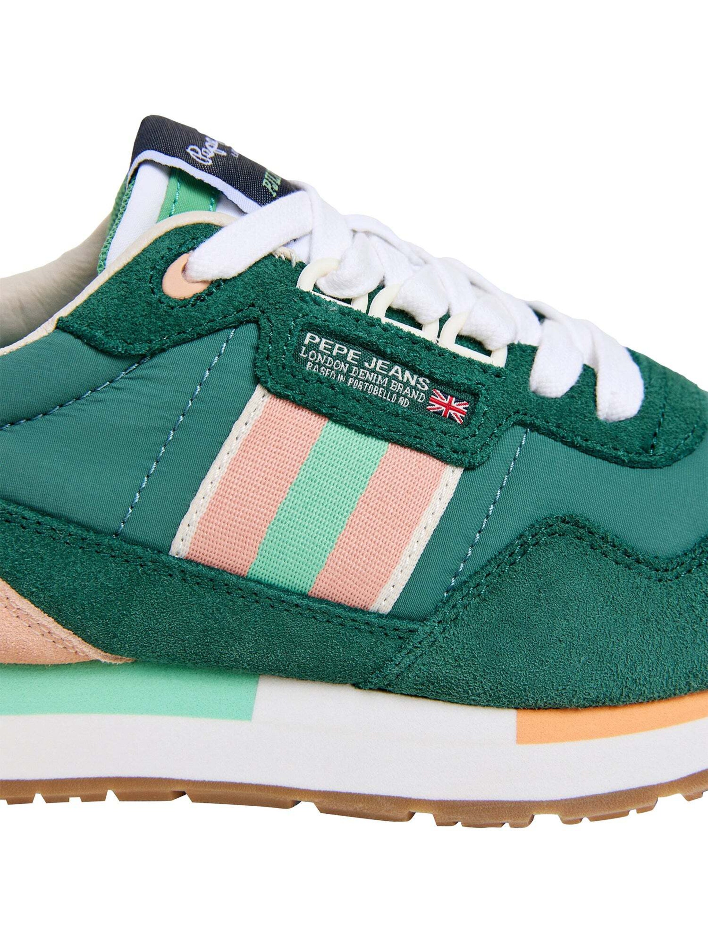 Pepe Jeans Sneakers laag 'AIDEN TAPE' in Groen