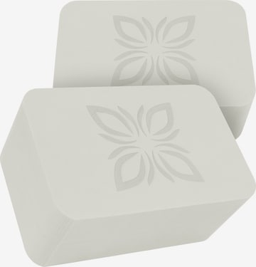 OMNANA Yoga Block 'RAISE™' in Weiß: Vorderseite