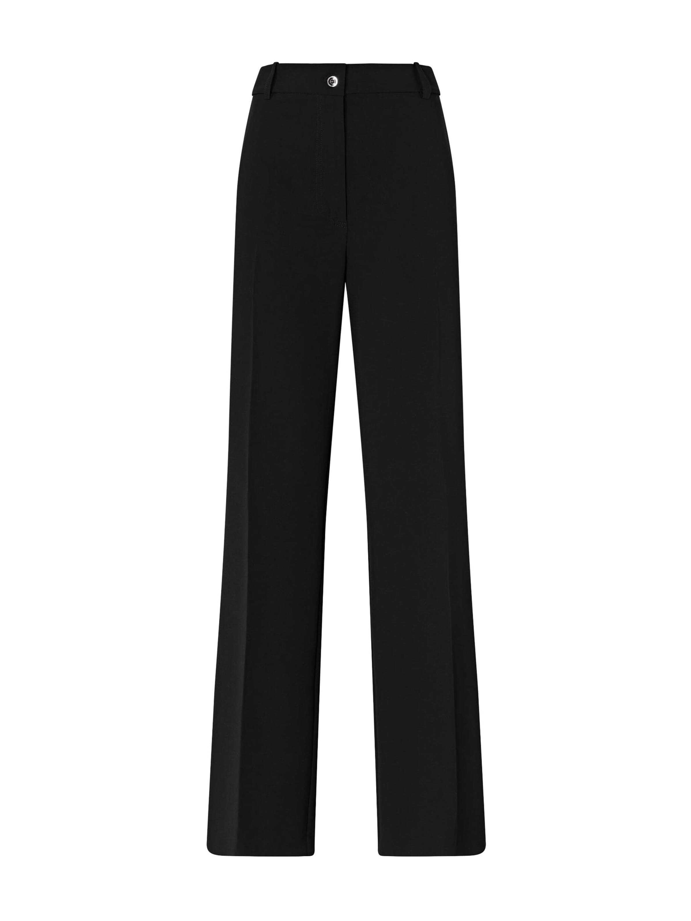 regular Pantaloni 'PINKO PETALO PANTALONE FLUIDO PANTALONE' di PINKO in nero: frontale