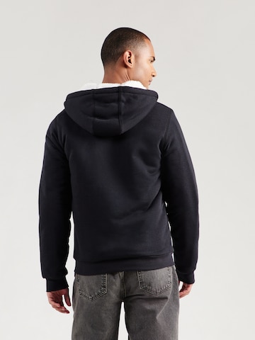 BLEND Zip-Up Hoodie 'BHFERA' in Black