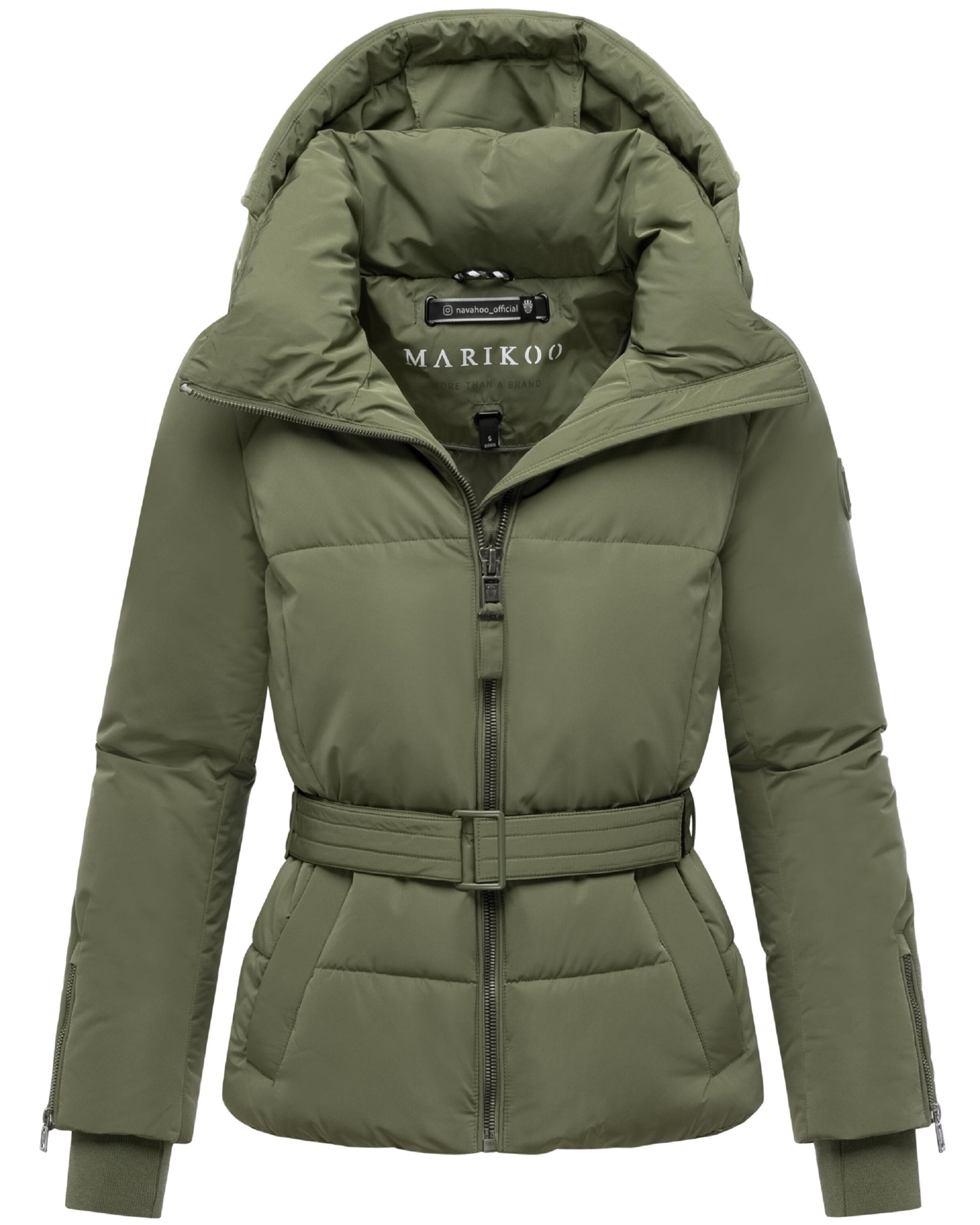 MARIKOO Зимно яке 'Aleyna 16' в зелено