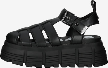 Sandales BUFFALO en noir