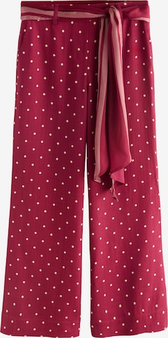 Pantalon Next en rouge : devant