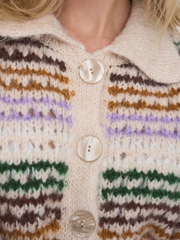 Cardigan 'Haley' ONLY en beige