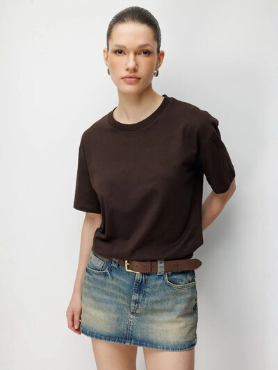 MixRay T-shirt 'T-Shirts' en S en marron, Vue avec produit
