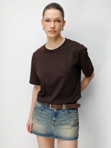 MixRay Koszulka 'T-Shirts' w kolorze brązowy: przód