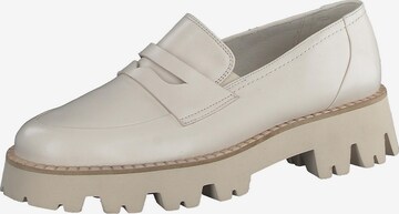 Paul Green Classic Flats in Beige: front